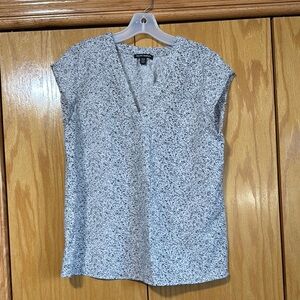 Hilary Radley Speckled Blouse